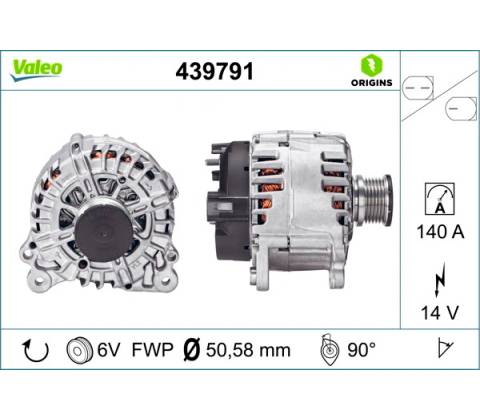 Alternátor VALEO 439791