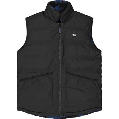 Picture Мъжки синтетичен елек Picture Russello Vest Synthetic vest - Black Retro Fusion - размер M (032-1205-0312)