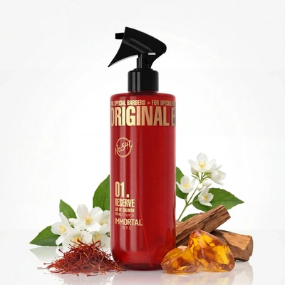 Immortal Reserve 01 GOLD EDITION Original Eau de Cologne For Special Barbers kolínská ve spreji 500 ml, Baccarat Rouge 540