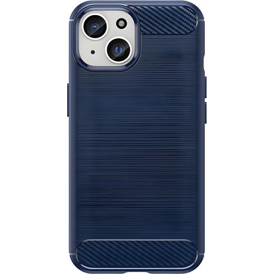 Izmael Carbon Shield TPU калъф за Apple iPhone 15 - Тъмносин KP27670 (27670)