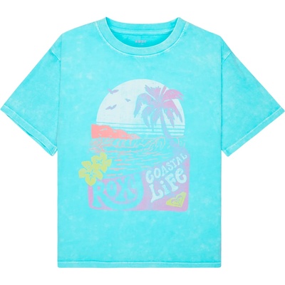 Roxy Детска тениска Roxy Kid's Eveoversize Washed T-shirt - Aqua Splash - размер 14 Years (704-6036-0116)