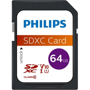 Philips SDXC 64GB C10/UHS-I/U1 FM64SD55B/00