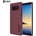 Incipio DualPro - удароустойчив хибриден кейс за Samsung Galaxy Note 8 (тъмночервен)