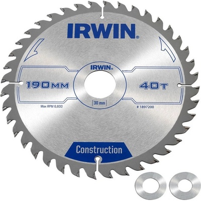 IRWIN kotúč pílový SK 190x2,5x30 / 20/16 Z40