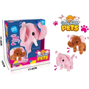 Armtoys Плюшено слонче на батерии 2 цвята - igrachko