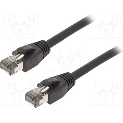 Logilink CQ8023S Patch, RJ45 vidlice,z obou stran, S/FTP, Cat 8.1, lanko, Cu