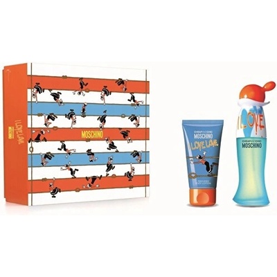 Moschino Cheap & Chic I Love Love EDT ve spreji 30 ml tělové mléko 50 ml