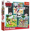 Mickey Mouse a přátelé 3v1 Trefl