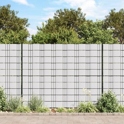 zahrada-XL Stínící plotové fólie 4 ks PVC 35 x 0,19 m bílé