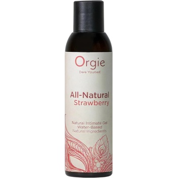 Orgia Orgie All Natural - натурален лубрикант на водна основа - ягода (150ml)