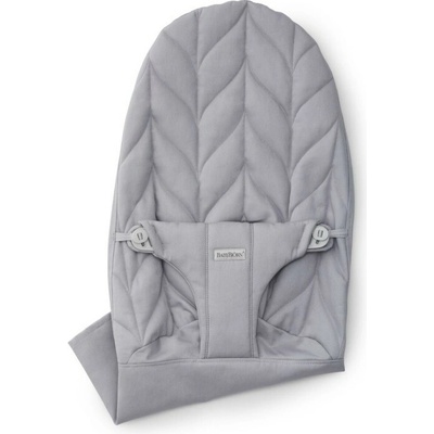 BabyBjorn potah na lehátko Bliss Woven světle šedý (Petal Quilt)
