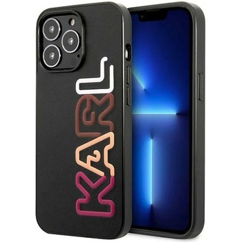 Image 1 of KARL LAGERFELD Кейс Karl Lagerfeld KLHCP13LPCOBK за iPhone 13 Pro / 13 6, 1"", черен / черен, твърд, Multipink Brand (KF001269-0)