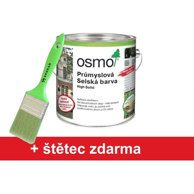 Osmo 5730 Průmyslová Selská barva pro nástřik 2,5 l hedvábný mat