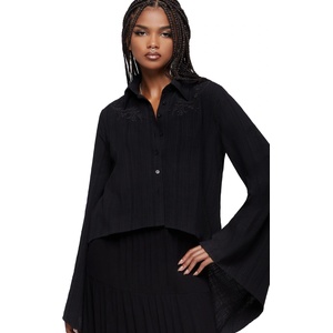 KILLSTAR дамска риза KILLSTAR - Bloomia - Black - KSRA014540