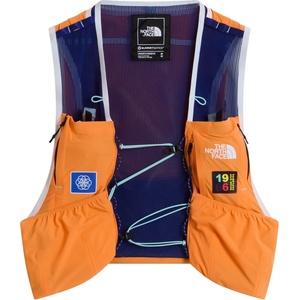 The North Face Раница за трейл бягане The North Face Summit Run Vest 10 Trail running backpack - Papaya / Bold Blue - размер XS (502-9307-0311)