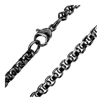 Šperky4U Ocelový řetízek s hranatými očky OPE1295-015-45