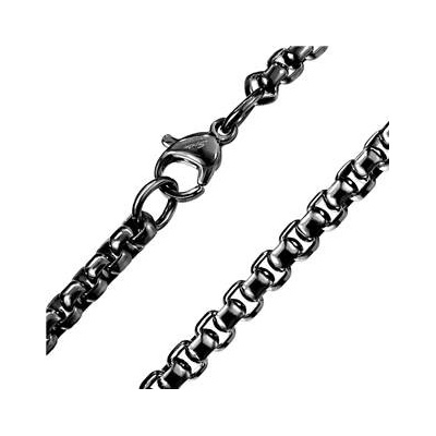 Šperky4U Ocelový řetízek s hranatými očky OPE1295-015-45