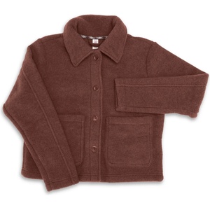 Engel Дамско вълнено яке Engel Women's Cropped Jacket Wool jacket - Zimt Melange - размер 38/40 (EU) (105-4631-0313)