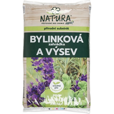 AGRO NATURA Substrát bylinková zahrádka a výsev 10 l