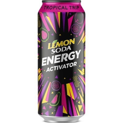 Terme di Crodo LemonSoda Energy Activator Tropical Trip 0,5 l