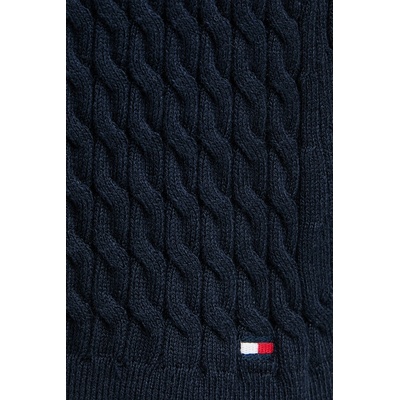 Tommy Hilfiger плетена пола с памук (WW0WW49614)