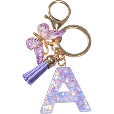 HARAHU Ключодържател Азбука - a / Лилава kp37889 (37889)