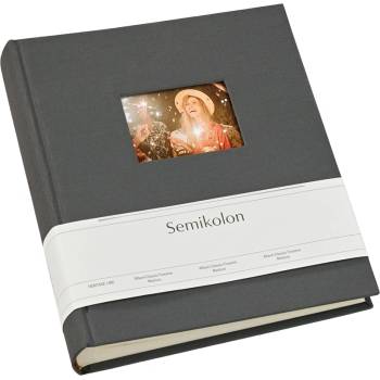 Semikolon Classic Finestra албум за снимки, среден, тъмносив (369968)