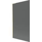 Mexen Next L параван за вана 1-крилен 100 x 150 см, графит, златен матиран - 895-100-000-03-40-55 (895-100-000-03-40-55)
