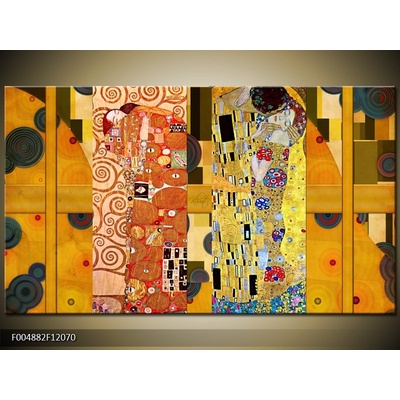 Obraz abstrakce styl Gustav Klimt