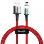 Baseus Zinc Magnetic Fast&Simple IP 2.4A 1m - ЧЕРВЕН -- RED