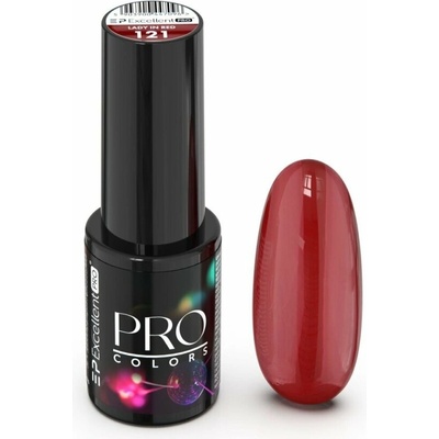 Excellent PRO Gel Lak Pro Colors 121 LADY IN RED 7 g