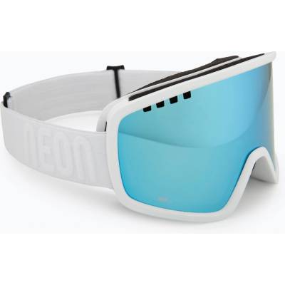 Neon Скиорска маска Neon Force Otg white/white/mirror acciaio