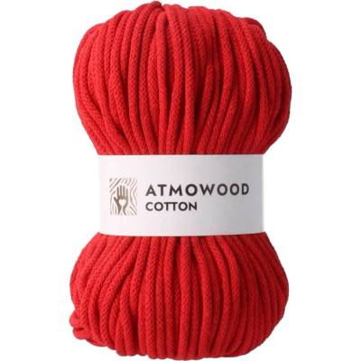 Atmowood cotton 5 mm - červená