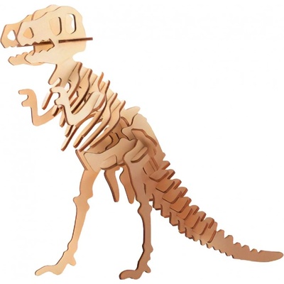 Johntoy Дървен 3d пъзел "Динозаври" - Тиранозавър Рекс (26096-1)