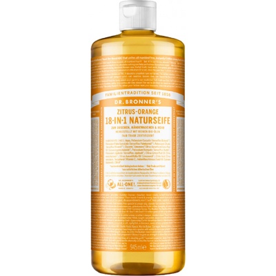 Dr. Bronner's prírodné mydlo s citrusom a pomarančom 945 ml