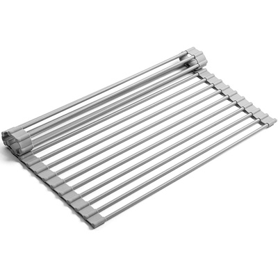 Tutumi Навиваща/отцеждаща се подложка за мивка 322108 Grey (HOM-07003)