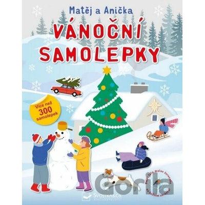 Vánoční samolepky Matěj a Anička Richard Cortés