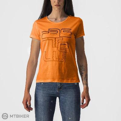 Castelli Bellagio W Tee CST Bellagio Tee 001 white blush