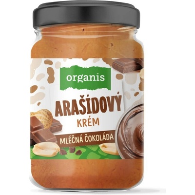 Organis Arašidový krém s mliečnou čokoládou 920 g