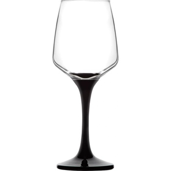 LAV LAV-LAL 569A PA025FC-Чаша за вино с черно столче 330cc-1бр. LAL (0159230)