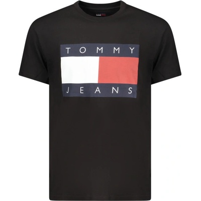 Tommy Hilfiger Мъжка тениска с къс ръкав tommy hilfiger, Размер 2xl, Цвят Черен (dm0dm22645_nebds)
