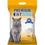 Premium Cat Премиум котешка тоалетна с бентонит - лимон за котки 20 кг