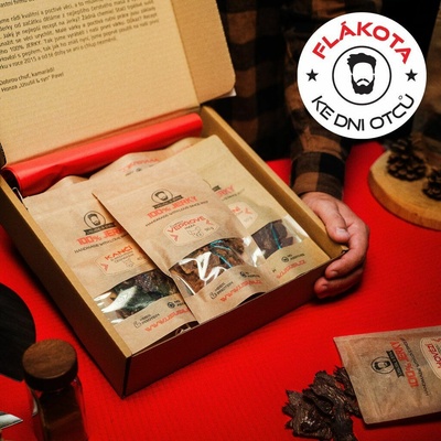 Usušil & Syn Jerky Dárková kazeta na míru 3 x 50 g