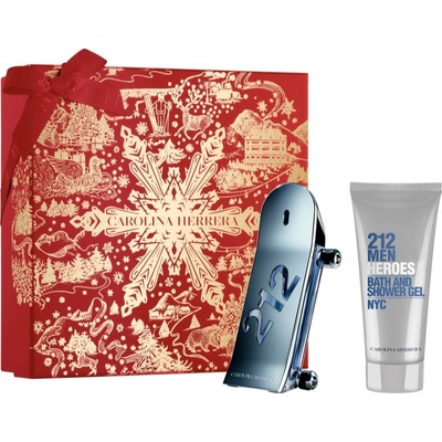 Carolina Herrera 212 Men Heroes EDT 90 ml + sprchový gel 100 ml dárková sada