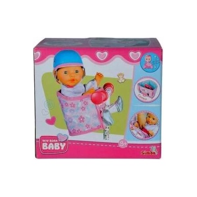 Simba Toys New Born Baby Doll Bike Seat