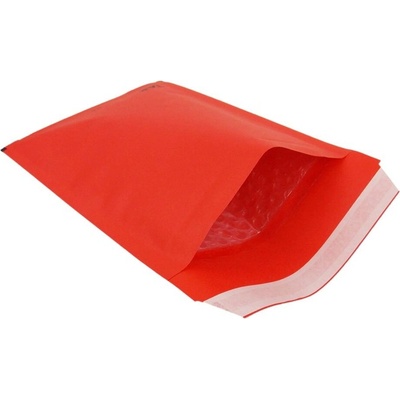 Červené bublinkové obálky D/14, prémium
