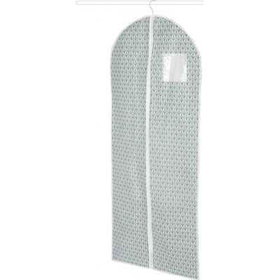 COMPACTOR Úložný obal na obleky a dlhé šaty Compactor MISSY 60 x 137 cm, modro-biely