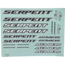 Serpent Decal sheet large black-white 2