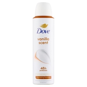 Dove Спрей Dove AP 150 мл с аромат на ванилия