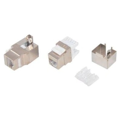 XtendLan Keystone jack RJ45, CAT5e, STP, instalace bez nástrojů, zaklapávací KESS5SZIZX
